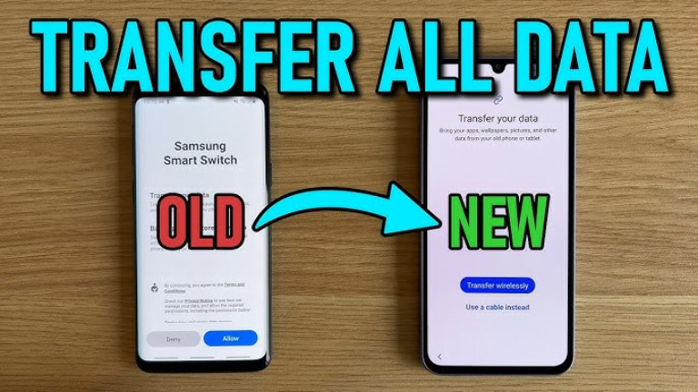 How to transfer your phone data to a new phone