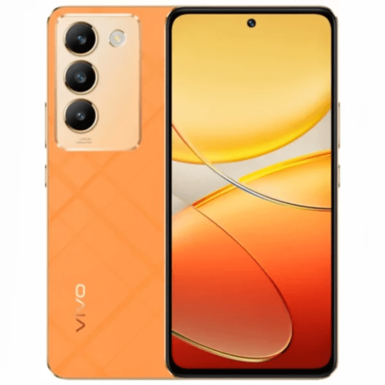 Vivo Y100 5G Large Screen: The phone boasts a spacious 6.67-inch screen, offering ample viewing space with minimal interruptions, except for a small hole for the front camera.