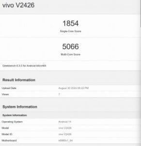 Vivo T3 Ultra GeekBench: Key Details Leaked