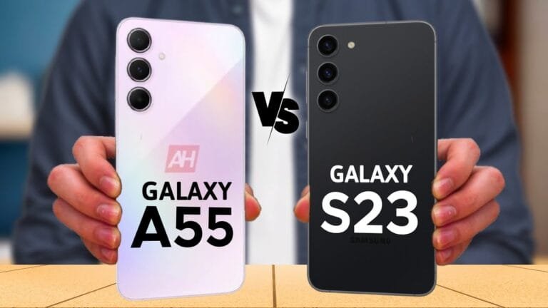 Galaxy S23 vs. Galaxy A55 5G: Full Comparison