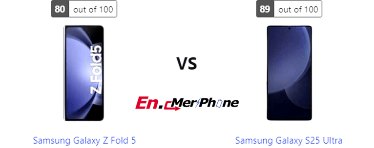 Smartphone Feature Breakdown: Samsung Galaxy Z Fold 5 and Samsung Galaxy S25 Ultra