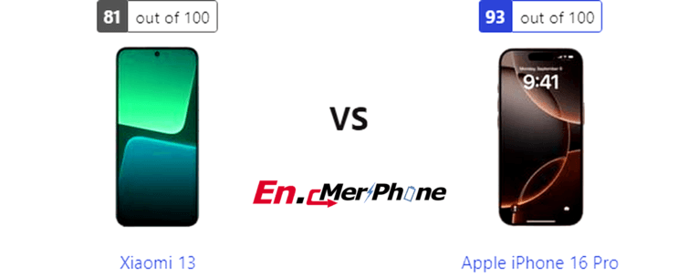 Mobile Technology Specification Exploration: Xiaomi 13 vs Apple iPhone 16 Pro