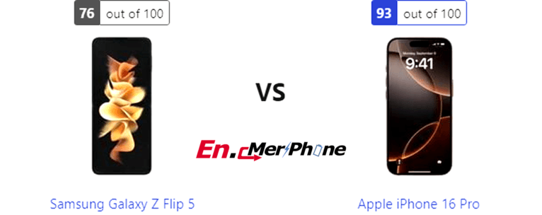 Comprehensive Device Analysis: Samsung Galaxy Z Flip 5 Challenges Apple iPhone 16 Pro