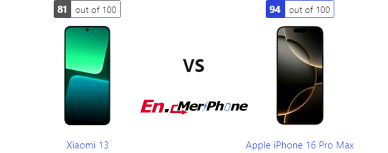 Comparative Analysis: Xiaomi 13 and Apple iPhone 16 Pro Max Specs