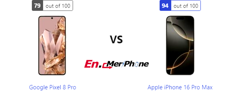 Ultimate Phone Specification Duel: Google Pixel 8 Pro vs Apple iPhone 16 Pro Max