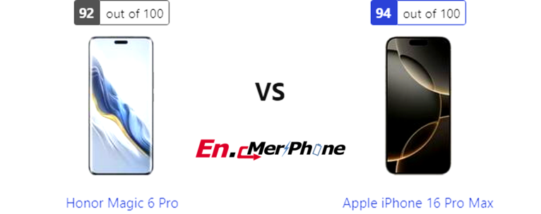 High-End Phone Specification Breakdown: Honor Magic 6 Pro vs Apple iPhone 16 Pro Max