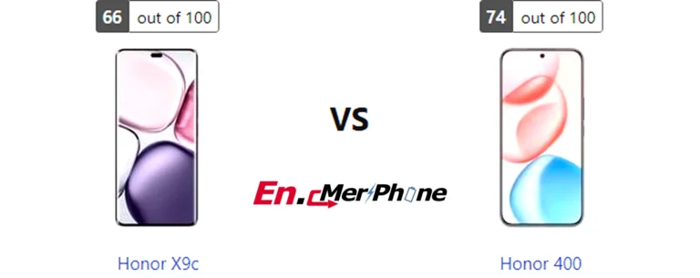 Selfie camera quality comparison of Honor X9c and Honor 400