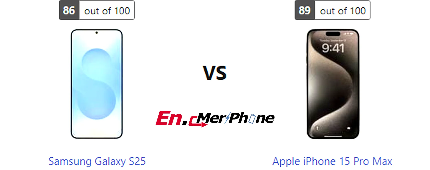 Video stabilization test comparison frame from Samsung Galaxy S25 and Apple iPhone 15 Pro Max