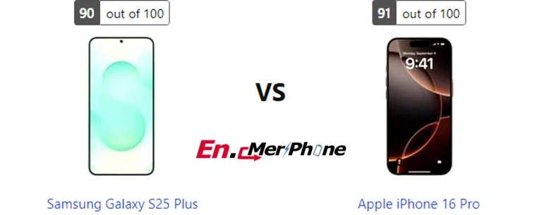 Camera sample comparison shot taken with Samsung Galaxy S25 Plus and Apple iPhone 16 Pro