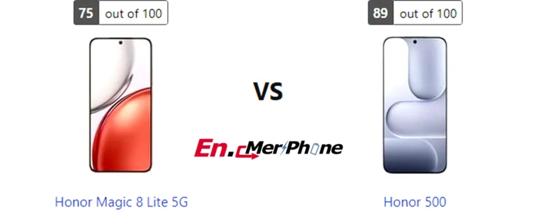 Camera sample comparison shot taken with Honor Magic 8 Lite 5G and Honor 500