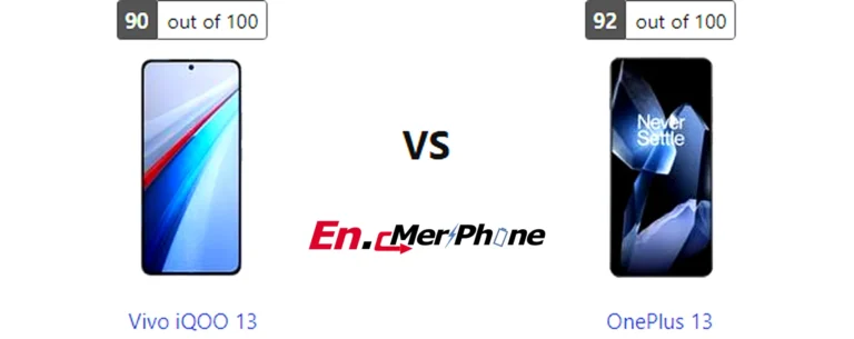 Close-up shot of ports and buttons on Vivo iQOO 13 and OnePlus 13
