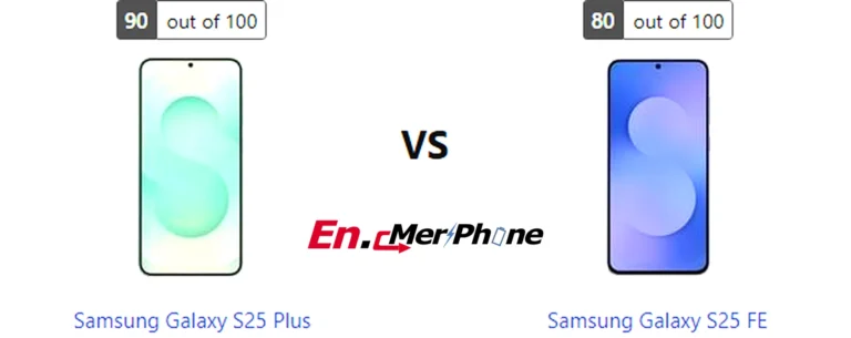 Camera sample comparison shot taken with Samsung Galaxy S25 Plus and Samsung Galaxy S25 FE
