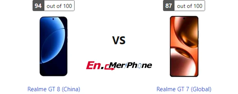 Always-on display style comparison between Realme GT 8 (China) and Realme GT 7 (Global)