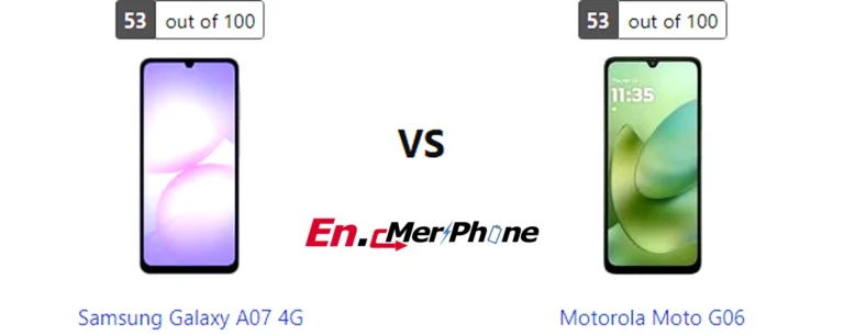 Portrait mode edge detection test: Samsung Galaxy A07 4G vs Motorola Moto G06