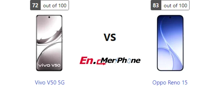 Notch vs punch-hole design comparison: Vivo V50 5G vs Oppo Reno 15