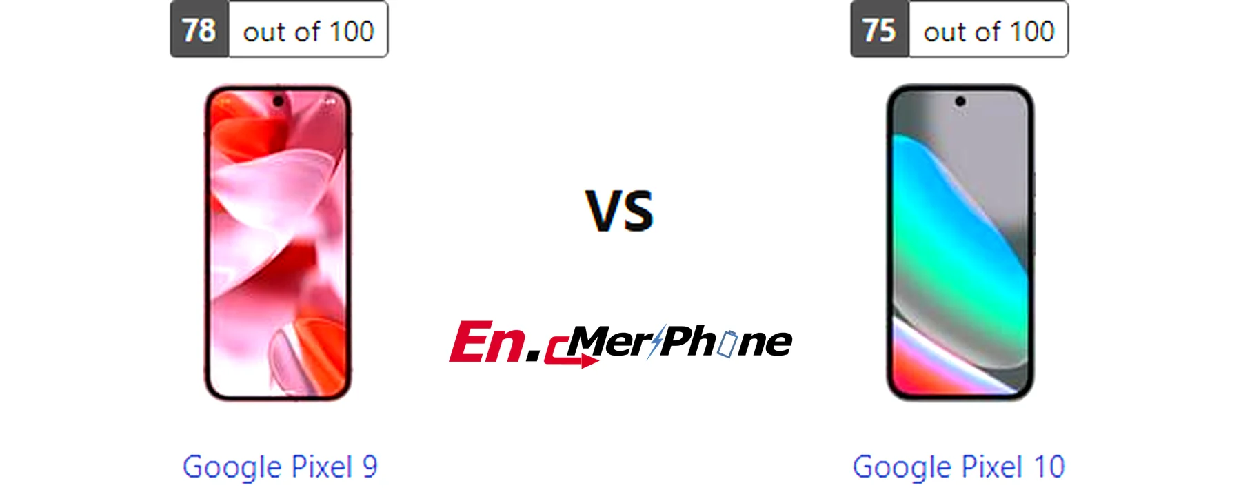 Camera sample comparison shot taken with Google Pixel 9 and Google Pixel 10