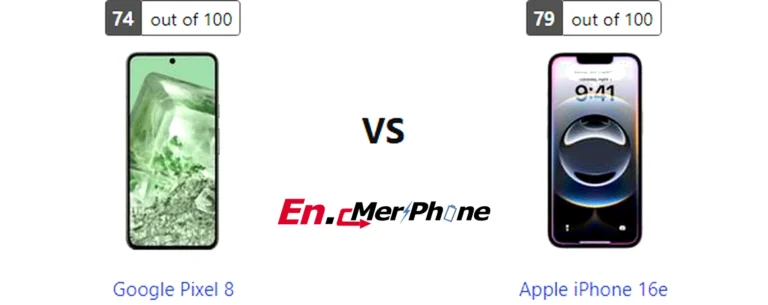 Video stabilization test comparison frame from Google Pixel 8 and Apple iPhone 16e