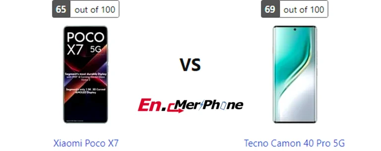 Selfie camera quality comparison of Xiaomi Poco X7 and Tecno Camon 40 Pro 5G