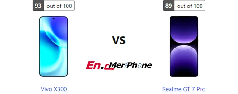 Display bezel and screen-to-body ratio comparison of Vivo X300 vs Realme GT 7 Pro