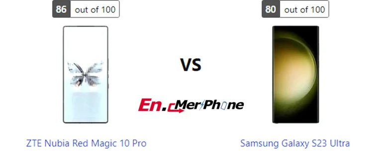 Low light photography test results for ZTE Nubia Red Magic 10 Pro versus Samsung Galaxy S23 Ultra