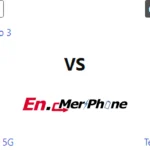 Outdoor screen visibility test showing ZTE Nubia Neo 3 5G next to Tecno Pova 7 4G