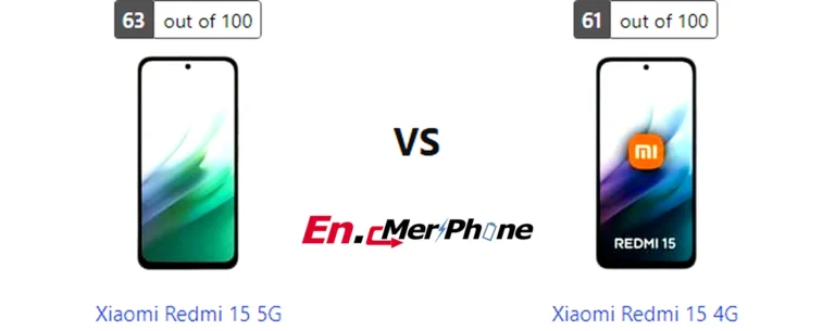 Speaker grille and audio setup comparison of Xiaomi Redmi 15 5G vs Xiaomi Redmi 15 4G