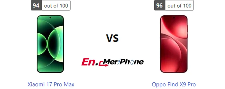 Macro lens detail comparison between Xiaomi 17 Pro Max and Oppo Find X9 Pro