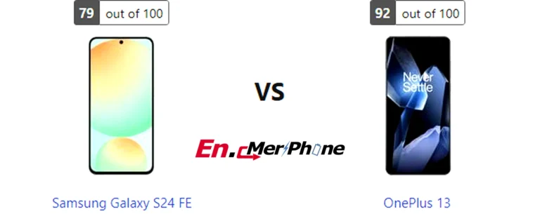 Close-up shot of ports and buttons on Samsung Galaxy S24 FE and OnePlus 13