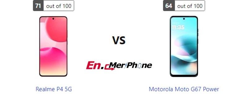 Macro lens detail comparison between Realme P4 5G and Motorola Moto G67 Power