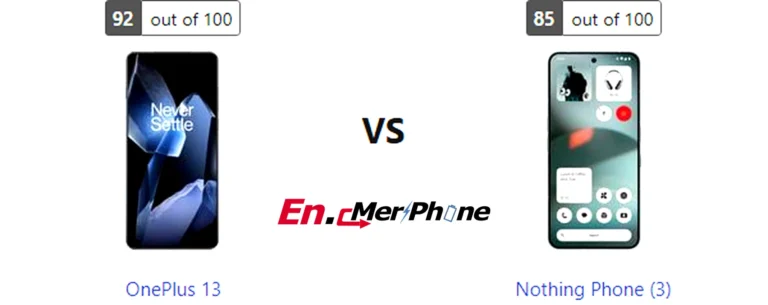 Gaming frame rate comparison chart for OnePlus 13 vs Nothing Phone (3)