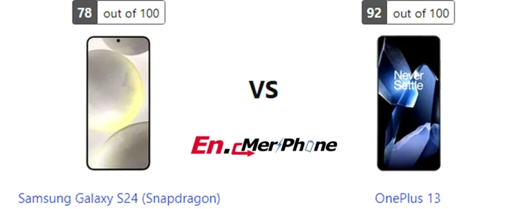 Thermal heat map comparison during gaming: Samsung Galaxy S24 (Snapdragon) vs OnePlus 13