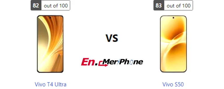 Speaker grille and audio setup comparison of Vivo T4 Ultra vs Vivo S50