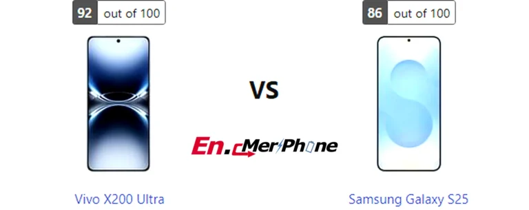 Back panel design comparison showing camera modules of Vivo X200 Ultra vs Samsung Galaxy S25