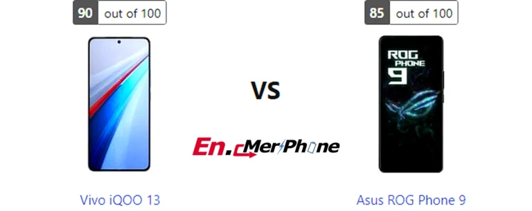 Fingerprint sensor placement on Vivo iQOO 13 compared to Asus ROG Phone 9