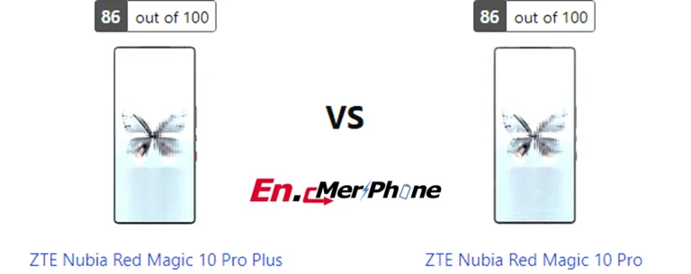 Display bezel and screen-to-body ratio comparison of ZTE Nubia Red Magic 10 Pro Plus vs ZTE Nubia Red Magic 10 Pro