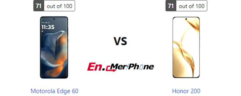 Box contents and unboxing view of Motorola Edge 60 vs Honor 200