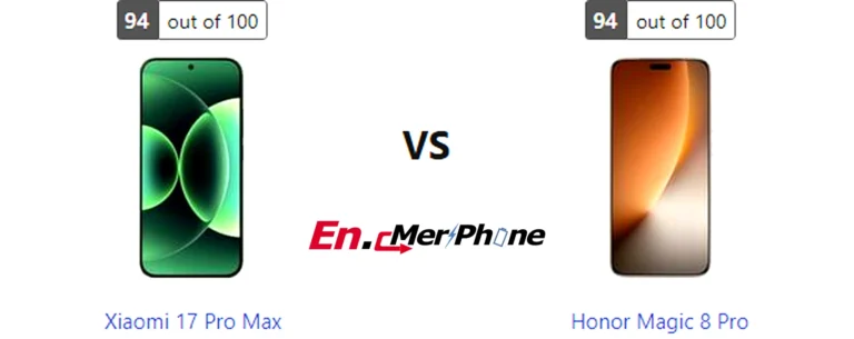 Fingerprint sensor placement on Xiaomi 17 Pro Max compared to Honor Magic 8 Pro