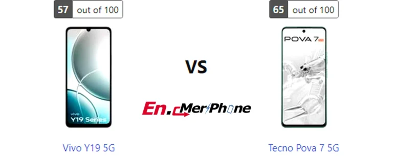 Always-on display style comparison between Vivo Y19 5G and Tecno Pova 7 5G