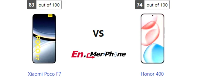 Video stabilization test comparison frame from Xiaomi Poco F7 and Honor 400