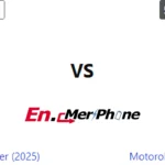 UI interface screenshot comparison of Motorola Moto G Power (2025) vs Motorola Moto G Play (2026)