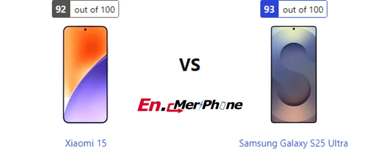 Close-up shot of ports and buttons on Xiaomi 15 and Samsung Galaxy S25 Ultra