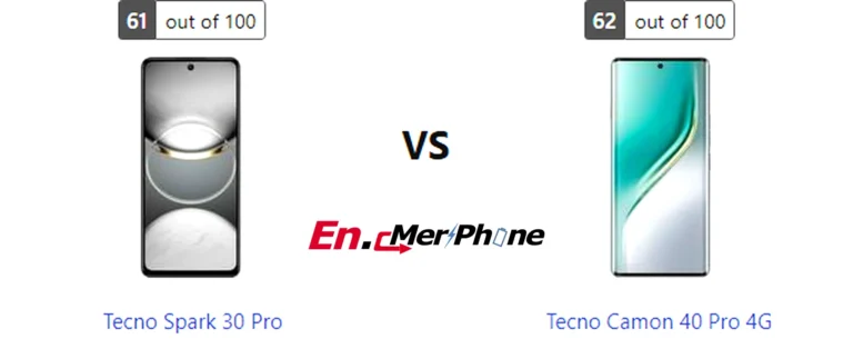 Color options and finish comparison for Tecno Spark 30 Pro and Tecno Camon 40 Pro 4G