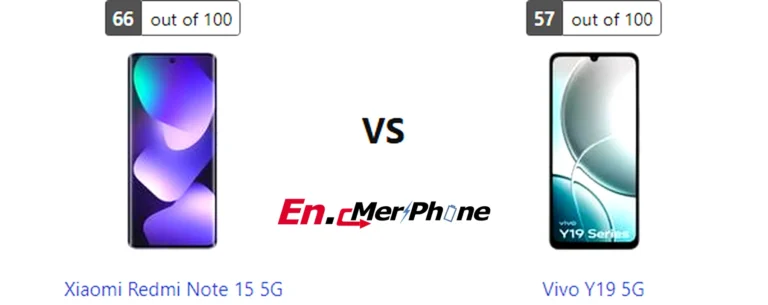 Box contents and unboxing view of Xiaomi Redmi Note 15 5G vs Vivo Y19 5G