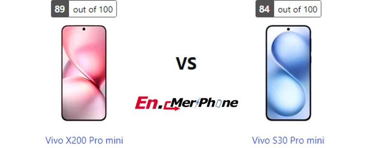 Speaker grille and audio setup comparison of Vivo X200 Pro mini vs Vivo S30 Pro mini