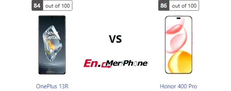 Box contents and unboxing view of OnePlus 13R vs Honor 400 Pro