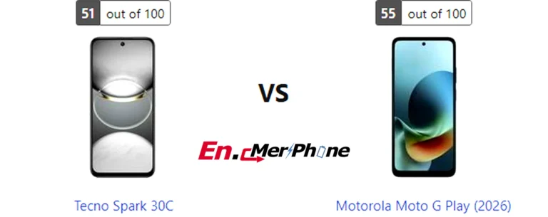 Close-up shot of ports and buttons on Tecno Spark 30C and Motorola Moto G Play (2026)
