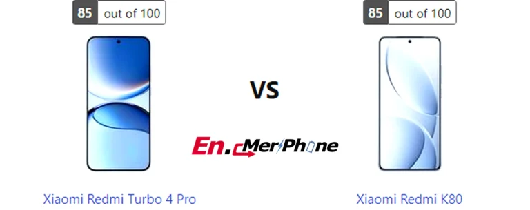 Speaker grille and audio setup comparison of Xiaomi Redmi Turbo 4 Pro vs Xiaomi Redmi K80