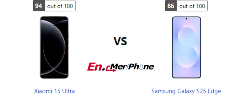 5G speed test result screenshot: Xiaomi 15 Ultra vs Samsung Galaxy S25 Edge