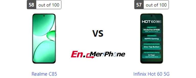 Camera sample comparison shot taken with Realme C85 and Infinix Hot 60 5G