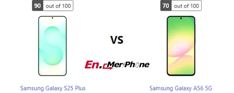 Box contents and unboxing view of Samsung Galaxy S25 Plus vs Samsung Galaxy A56 5G